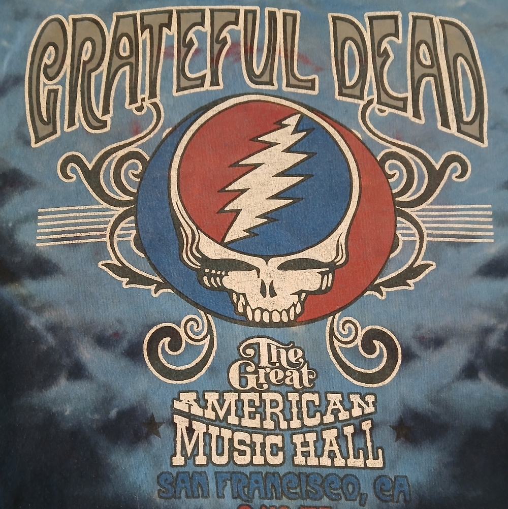 Grateful Dead💀⚡️❤️🤍💙☆T-shirt☆